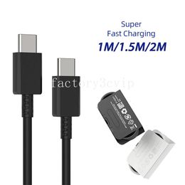 25W Fast Quick Charging Type c Cable USB-C Cables 1m 2m For Samsung S10 S20 Note 10 20 htc android phone pc