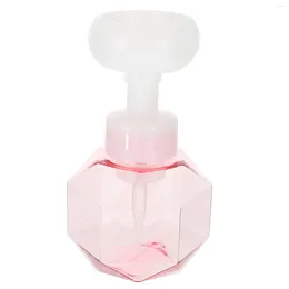 Liquid Soap Dispenser Flower Sparkling Bottle Cleanser Bubble Cup Portable Milk Frother Bubbler Top Pp Material Travel Skincare