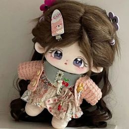 Dolls 20cm IDol Doll Anime Plush Star Cute Stuffed Customization Figure Toys Cotton Baby Plushies Fans Collection Gift 231030