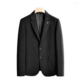 Men's Suits Arrival Super Large High Quality Autumn Youth Fashion Casual Plaid Printed Suit Plus Size XL 2XL 3XL 4XL 5XL 6XL 7XL