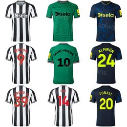 FC Soccer 24 Miguel Almiron Jersey 2023 24 Club 2 Kieran Trippier 22 Nick Pope 32 Elliot Anderson 9 Callum Wilson 5 Fabian Schar Kits de camiseta de fútbol Uniforme NiuKaSiEr