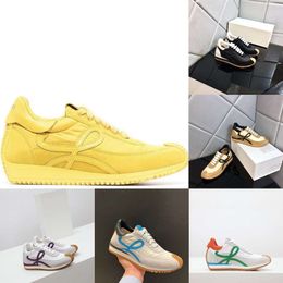 Loeweshoes Runner Designer Flow Casual Sneakers Mens Womens sneakers Shoes In Nylon Suede Sneaker Upper Fashion Sport Ruuning Classic Shoe 35-46 11