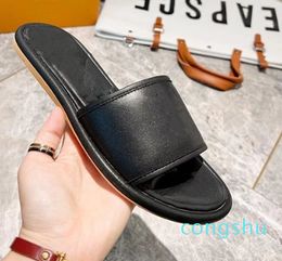 Brand Slides Genuine Leather Flip Flops Women Shoes Sneakers Trainer Boots With Dust bag