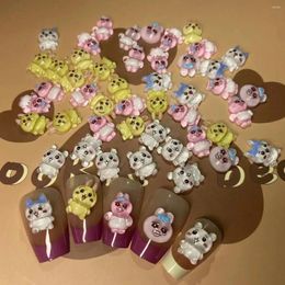 Nail Art Decorations Resin Accessories Cartoon Animal DIY Clip Handmade Phone Case Universal Decoration