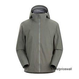 Men's Arcterys Jackets Coats ARCTERYS FRASER Men's Daily Casual Lightweight Windproof Charge Coat Jacket with Mist Green Foreage XXL HB7U