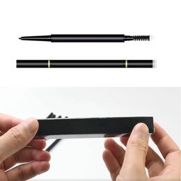 Eyebrow Enhancers 6 Colors Double-head Fine Eyebrow Pencil Long Lasting Easy To Wear Waterproof Eyebrow Pen with Eyebrow Brush Cosmetics 231031