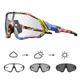 Outdoor Eyewear Kapvoe Pochromic Sports cycling Glasses for Men Women MTB Mountain Road Bicycle Eyewear Cycling Sunglasses Ciclismo 231012