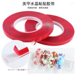 Nail Art Kits Tools Transparent Double Sided Adhesive Crystal Tape Traceless Shop Piece Display