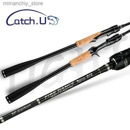 Boat Fishing Rods Ultra-Light Fishing Rod Carbon Fibre Spinning/casting Lure Pole Bait Weight 4-18g 1.8m Fast Bass Fishing Rods for Reservoir Pond Q231031