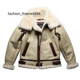 White-Wool Sheepskin Leather Jacket Men Clothing Fashion-Shearing Winter Jackets Fur-Coat At Qasaabco