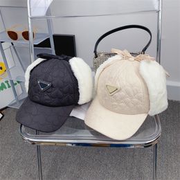 Designer Baseball Hat Fashion Street Unisex Baseball Hats Mens Womens Caps Winter Sunhat With Ear Protection Luxury Outdoor Casquette Bonnet