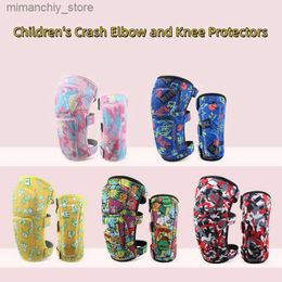 Skate Protective Gear Children's Crash Elbow And Knee Protectors Set Dance Basketball Soccer Sports Gear Cycling Roller Skating Protective Gear Q231031