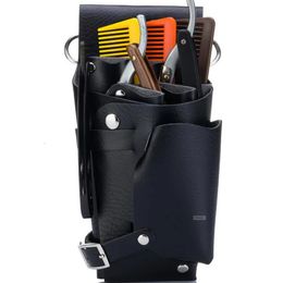 Hair Salon 1pc salon barber scissors waist belt bag hairdressing tools pouch holster styling accessories 231030