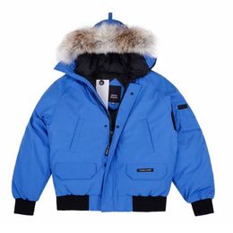 Designer jacket women Goose Down Canada Short Pilot Men Ladies Couple Parka Coat thickened and warm waterproof and cold-proof 6WPNB