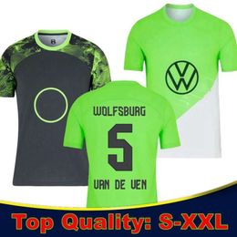 23/24 VfL WoLfSbUrG soccer jerseys Retro 2008-09 GINCZEK STEFFEN 23 24 home away MBABU BROOKS ARNOLD WEGHORST Training uniforms Men Kids Kits football shirts