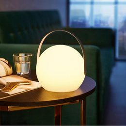 Table Lamps Led Usb16 Colors Remote Control Charging Bedroom Bedside Sleep Light Desktop Atmosphere Night Home Room Decor Lamp