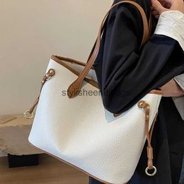 Shoulder Bags Bags Autumn Women's Handbag New Large Capacity Soft Leather Shoulder Cross Body Bag Fashion Tassel Design Handbagstylisheendibags