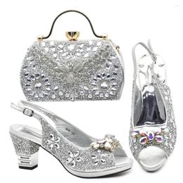 Dress Shoes Doershow Women And Bags To Match Set Italy Party Pumps Italian Matching Shoe Bag For Shoes! HQW1-2