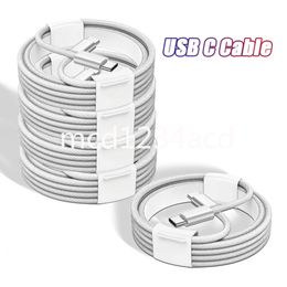 60W Fast Quick Charger PD 1M 3ft USB-C Type c Cable For Samsung Galaxy S20 S22 S23 Xiaomi Huawei With box M1