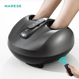 Foot Massager MARESE Electric Shiatsu Massage Machine Air Compression Kneading Roller Infrared Heating Therapy Health Care M118 231030