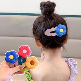 Hair Accessories Girls Bangs Clip Korean Version Of The Baby Headdress Card Does Not Hurt Flower