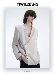 Men's Suits Ui0920 Fashion Coats & Jackets 2023 Runway Luxury European Design Party Style Clothing