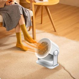 Home Heaters Mini electric heater fan portable household desktop computer winter heater office electric heater 231031