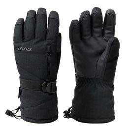 Five Fingers Gloves COPOZZ Ski Gloves Waterproof Gloves with Touchscreen Function Thermal Snowboard Gloves Warm Motorcycle Snow Gloves Men Women 231030