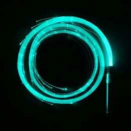 Other Toys LED Fiber Optic Whip USB Rechargeable optical Hand rope Pixel Light up Flow Toy f Dance Party Lighting show Rave Festival 231030