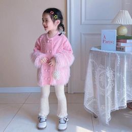 Jackets 4-14 Years Girls Button Knit Cardigans Toddler Tassel Sweaters For O Neck Cute Sweater Jackts Coat Teens Outwear 6 8 9 10