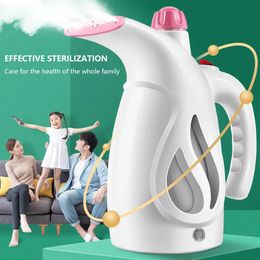 Portable S ers 800W Handheld Clothes Steamer Electric Steam Iron 200ml Water Tank Mini Vertical Ironing Machine for Home Travel 231117