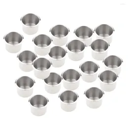 Drink Holder 20PIECE : 84MM/ 68MM Stainless Steel Recessed Cup For Marine Boat RV Camp