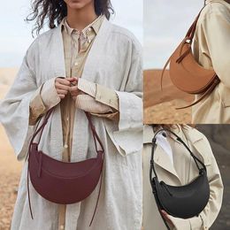 Waist Bags Ladies Genuine Leather Solid Colour Single-Shoulder Diagonal Bag Women's Zipper Fashion