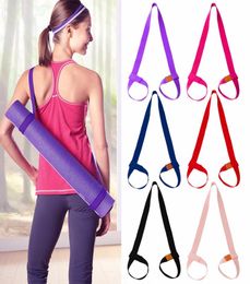 Yoga Mat Strap Belt Adjustable Sports Sling Carrier Shoulder Carry Exercise Stretch Fitness Elastic6983714