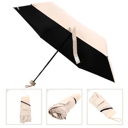 Umbrellas Portable Sun Umbrella Compact UV Rain Cute For Travel