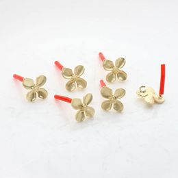 Zinc Alloy Fashion Flowers Base Earrings Connector Charms 6pcs/lot For DIY Drop Earrings Jewelry Making Accessories Jewelry MakingJewelry Findings Components