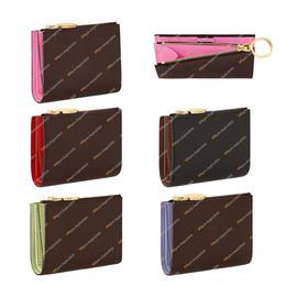 10A Ladies Fashion Casual Designer Luxury Lisa Wallet Key Pouch Coin Purse Credit Card Holder TOP Mirror Quality Business