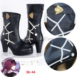 Game Star Rail Honkai Kafka Cosplay Accessories Props Pu Leather Shoes for Women