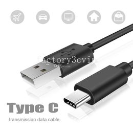 Fast Quick Charging cables 1m 2m 3m 2A USB-C Type c usb charger cable for samsung s8 s10 s20 s21 htc android phone pc