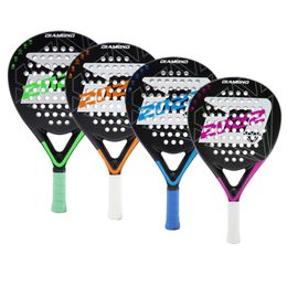 Tennis Rackets Padel Racket 100% Full Carbon Fiber Surface with EVA SOFT Memory High Balance Padle Paddle 231031