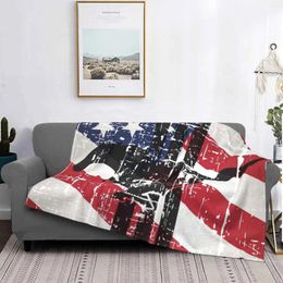 Blankets Air Conditioning Soft Blanket Car Race Racing Drift Drifting Drag Muscle American Usa Rod Classic