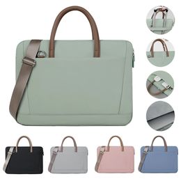 Laptop Bags Laptop Bag Sleeve Protective Case Shoulder Carrying Case For Air 13 14 15.6 inch ASUS Dell Handbag 231031