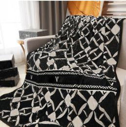 dapu blanket imitation soft wool scarf shawl light and warm lattice sofa bed Fallai velvet office lunch Leisure travel designer blankets
