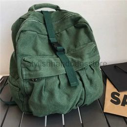 Backpack Outdoor Bags Backpack Canvas Unisex Solid Soft Back Zipper Casual Large Capacity Backpack Backpackstylishhandbagsstore