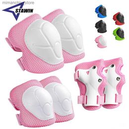 Skate Protective Gear Kids Protective Gear Set Knee Pads for Kids 3-7 Years Toddler Knee and Elbow Pads with Wrist Guards for Skating Cycling Bike New Q231031