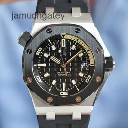 AP Swiss Luxury Wrist Watches Royal AP Oak Offshore 15720CN.OO.A002CA.01 Automatic 18k Platinum Watch 0FSR