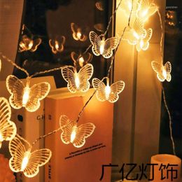 Strings Butterfly Lights LED Fairy String Battery USB Operated Wedding Christmas Outdoor Room Garland Decoration Light