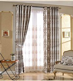 Curtain The High-end European-style High-precision Jacquard Living Room Bedroom Curtains