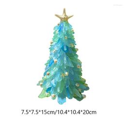 Christmas Decorations DIY Green Blue Tree Sea Resin Creative Unique Decoration Ocean Beach Holiday