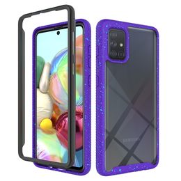 Phone Cases For Motorola G30 G10 G100 G60 G50 EDGE 20 PRO LITE S E7i POWER With PC & TPU 2-Layer Shock Absorption Bumper Design Camera and Screen Protective Cover